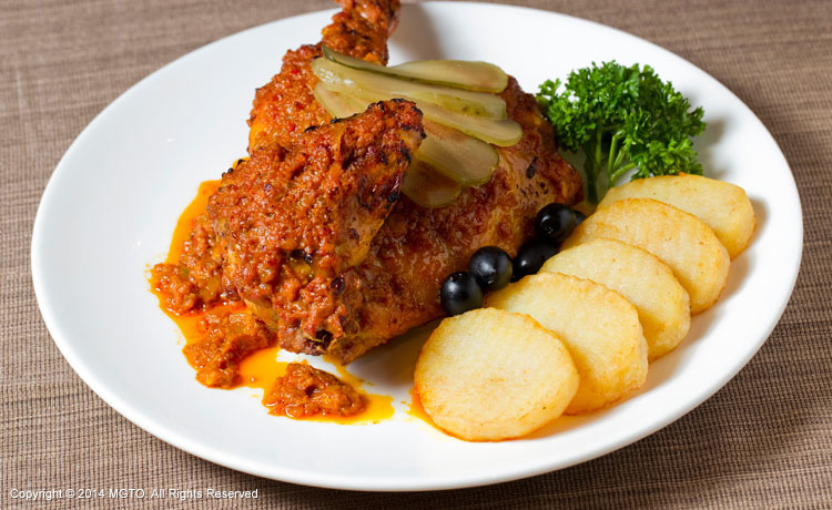 Le paprika pour l’African Chicken