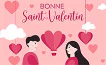 Carte de Saint-Valentin